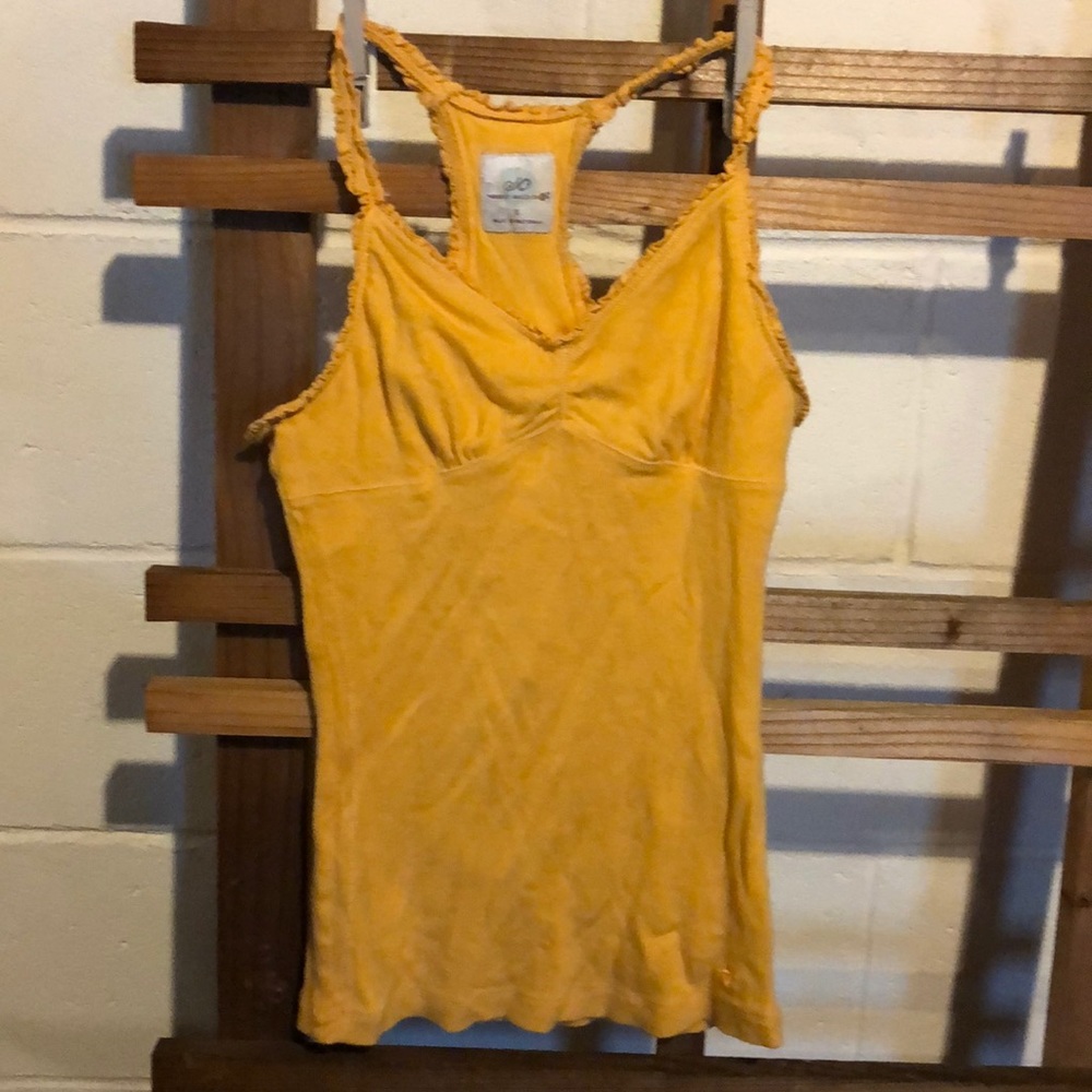 Yellow tank top
